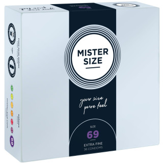 Презервативи Mister Size - pure feel - 69 (36 condoms), товщина 0,05 мм - Інтернет-магазин спільних покупок ToGether