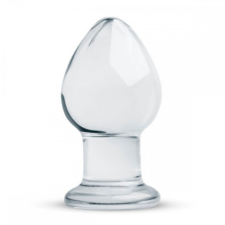 Пробка скло прозора Gildo Glass buttplug No. 26 - Інтернет-магазин спільних покупок ToGether