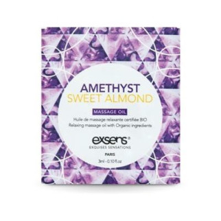 Пробник масажної олії EXSENS Amethyst Sweet Almond 3мл - Інтернет-магазин спільних покупок ToGether