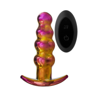Анальна пробка із вібрацією скляна Dream Toys GLAMOUR GLASS - Інтернет-магазин спільних покупок ToGether