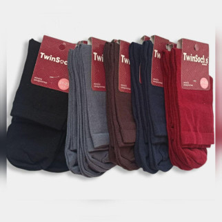 Високі шкарпетки жіночі однотонні  ТМ Twinsocks - Інтернет-магазин спільних покупок ToGether