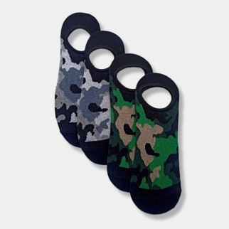 Шкарпетки короткі чоловічі літні сліди з камуфляжним малюнком р.41-44 зелені TwinSocks - Інтернет-магазин спільних покупок ToGether