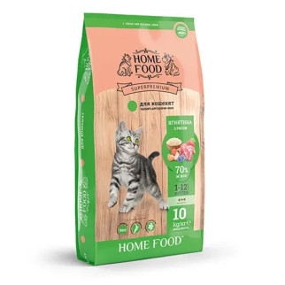 Сухий корм HOME FOOD для кошенят «Ягнятина з рисом» 10 кг - Інтернет-магазин спільних покупок ToGether