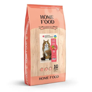 Сухий корм HOME FOOD для дорослих котів «Hairball Control» Виведення шерсті зі шлунку 10 кг - Інтернет-магазин спільних покупок ToGether