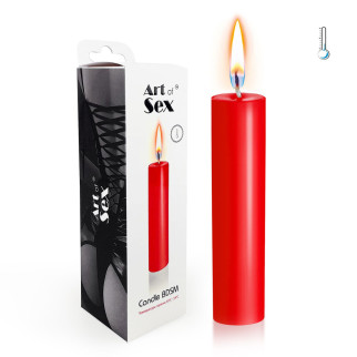 Червона воскова свічка Art of Sex size M 15 см низькотемпературна - Інтернет-магазин спільних покупок ToGether