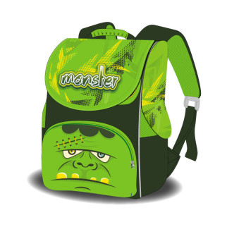Рюкзак шкільний Smile Monster 988837 26х26х33 см зелений - Інтернет-магазин спільних покупок ToGether
