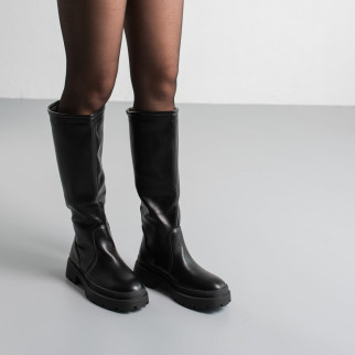 Чоботи жіночі Fashion Merry 3805 39 розмір 25 см Чорний - Інтернет-магазин спільних покупок ToGether
