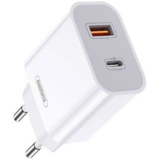 Зарядний пристрій USB Remax Surie Series PD QC Fast Charger RP-U68-White 20 Вт білий - Інтернет-магазин спільних покупок ToGether