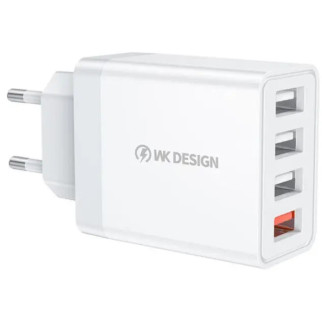 Зарядний пристрій USB WK WP-U125-White білий - Інтернет-магазин спільних покупок ToGether