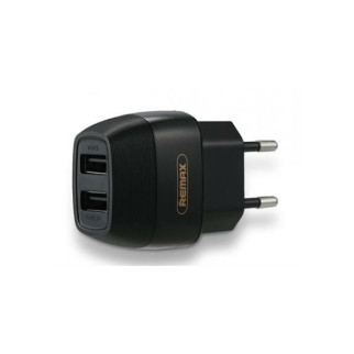Мережевий зарядний пристрій з євровилкою Flinc RP-U29 2.1 A 2*USB 220V Remax 345002 - Інтернет-магазин спільних покупок ToGether