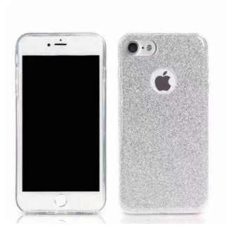 Силіконовий чохол Glitter для iPhone 7 срібло Remax 700201 - Інтернет-магазин спільних покупок ToGether