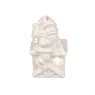 Статуетка декоративна Lefard світиться Дід Мороз що світиться 919-037 10 см - Інтернет-магазин спільних покупок ToGether