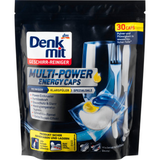 Таблетки для посудомийних машин Denkmit Multi-Power Energy 4066447322545 30 шт - Інтернет-магазин спільних покупок ToGether
