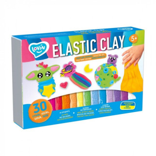 Тісто для ліплення Lovin Elastic Clay 70141 30 кольорів - Інтернет-магазин спільних покупок ToGether