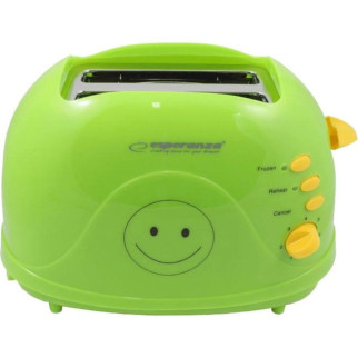 Тостер Esperanza Smiley EKT003G 750 Вт зелений - Інтернет-магазин спільних покупок ToGether