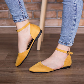 Туфлі жіночі Fashion Euki 2782 36 розмір 23,5 см Жовтий - Інтернет-магазин спільних покупок ToGether
