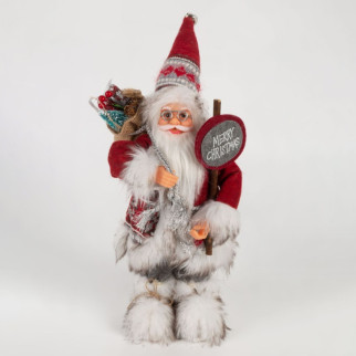 Фігура новорічна Санта Клаус 14023 30 см - Інтернет-магазин спільних покупок ToGether