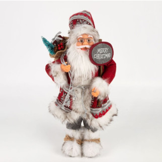 Фігура новорічна Санта Клаус 14024 45 см - Інтернет-магазин спільних покупок ToGether