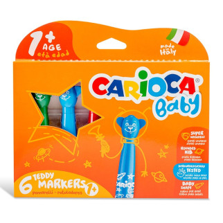 Фломастери для малювання Carioca Baby 42815 6 кольорів - Інтернет-магазин спільних покупок ToGether