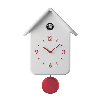 Годинники настінні з маятником Guzzini Home 16860211 24,8х12x39 см білий - Інтернет-магазин спільних покупок ToGether