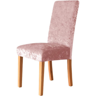 Чохол на стілець універсальний Велюровий Туреччина 13950 світло-рожевий - Інтернет-магазин спільних покупок ToGether