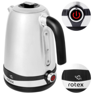 Електрочайник Rotex Smart RKT79-S 1.7 л сріблястий - Інтернет-магазин спільних покупок ToGether