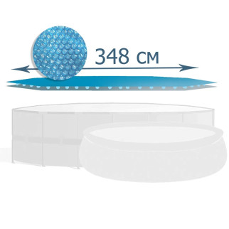 Теплозберігаюче покриття (солярна плівка) для басейну Intex 28012 (29022) - Інтернет-магазин спільних покупок ToGether