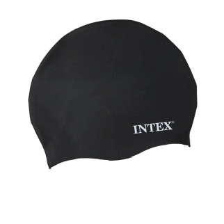 Шапочка для плавання Intex 55991, універсальна, розмір М (8+), обхват голови ≈ 52-65 см, (22 х 19 см), чорна - Інтернет-магазин спільних покупок ToGether