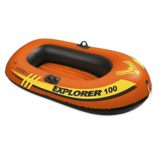 Одномісний надувний човен Intex 58329 Explorer 100, 147 х 84 см. 2-х камерний - Інтернет-магазин спільних покупок ToGether