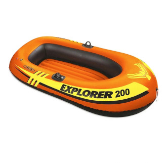 Напівторамісний надувний човен Intex 58330 Explorer 200, 185 х 94 см. 2-х камерний - Інтернет-магазин спільних покупок ToGether