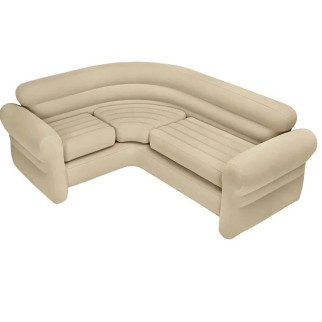 Надувний диван Intex 68575, 257 х 203 х 76 см. Кутовий диван - Інтернет-магазин спільних покупок ToGether