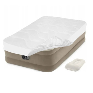 Надувне ліжко Intex 64426-3, 99 х 191 х 46 см, вбудований електронасос, наматрацник, подушка. Односпальне - Інтернет-магазин спільних покупок ToGether
