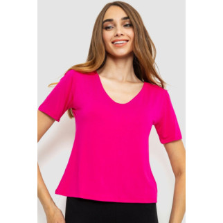 Футболка жіноча однотонна, колір рожевий, 186R309 - Інтернет-магазин спільних покупок ToGether