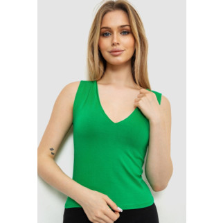 Майка жіноча однотонна, колір зелений, 186R303 - Інтернет-магазин спільних покупок ToGether