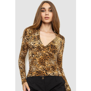 Блуза, колір леопардовий, 186R235 - Інтернет-магазин спільних покупок ToGether