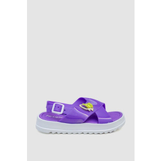 Дитячі босоніжки для дівчаток, колір фіолетовий, 243R8434-2 - Інтернет-магазин спільних покупок ToGether