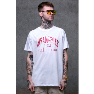 Оверсайз футболка з принтом Without califonia white - Інтернет-магазин спільних покупок ToGether