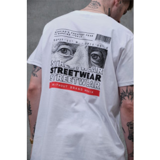 Оверсайз футболка з принтом Without streetwear white - Інтернет-магазин спільних покупок ToGether