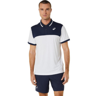 Чоловіче Поло Asics COURT POLO SHIRT Білий Чорний XL (2041A256-102 XL) - Інтернет-магазин спільних покупок ToGether