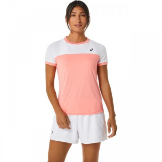 Жіноча Футболка Asics COURT SS TOP Кораловий XS (2042A262-701 XS) - Інтернет-магазин спільних покупок ToGether