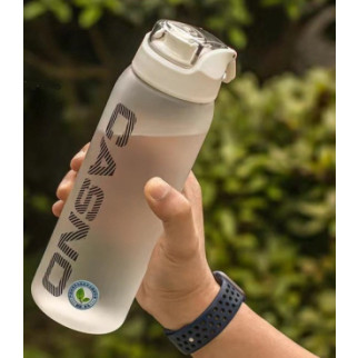 Пляшка для води CASNO 1000 мл KXN-1247 Біла - Інтернет-магазин спільних покупок ToGether