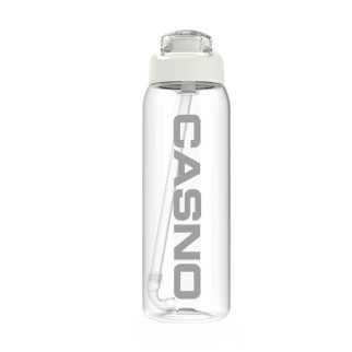 Пляшка для води CASNO 1000 мл KXN-1258 Біла - Інтернет-магазин спільних покупок ToGether