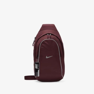 Сумка через плече Nike NK NSW ESSNTL SLING BG-MTL PLL 8L Бордовий 44,5x22x10 см (FB2851-681) - Інтернет-магазин спільних покупок ToGether