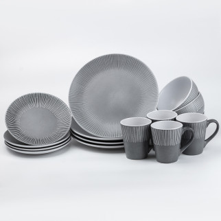 Столовий сервіз тарілок та чашок на 4 персони керамічний - Інтернет-магазин спільних покупок ToGether