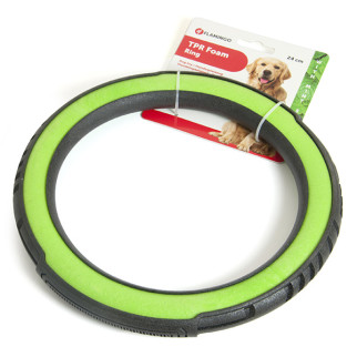 Іграшка для собак Flamingo Foam Livia Ring, 24 см, зелений - Інтернет-магазин спільних покупок ToGether