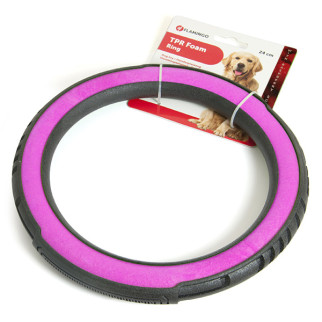 Іграшка для собак Flamingo Foam Livia Ring, 24 см, червоний - Інтернет-магазин спільних покупок ToGether