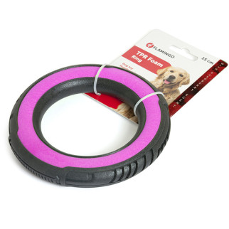 Іграшка для собак Flamingo Foam Livia Ring, 15 см, червоний - Інтернет-магазин спільних покупок ToGether