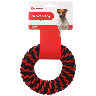 Іграшка для собак Flamingo Movas Woven Ring, 15 см - Інтернет-магазин спільних покупок ToGether