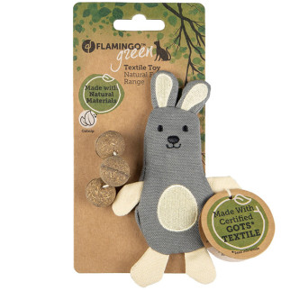 Іграшка для котів Flamingo Natural Fun Rabbit, 14 см - Інтернет-магазин спільних покупок ToGether