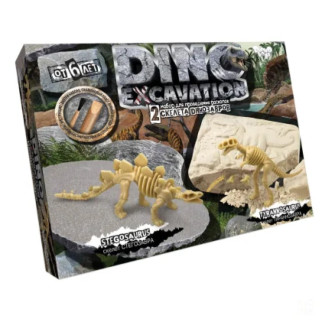 Дитячий набір для проведення розкопок динозаврів DINO EXCAVATION DEX-01  (Стегозавр) - Інтернет-магазин спільних покупок ToGether